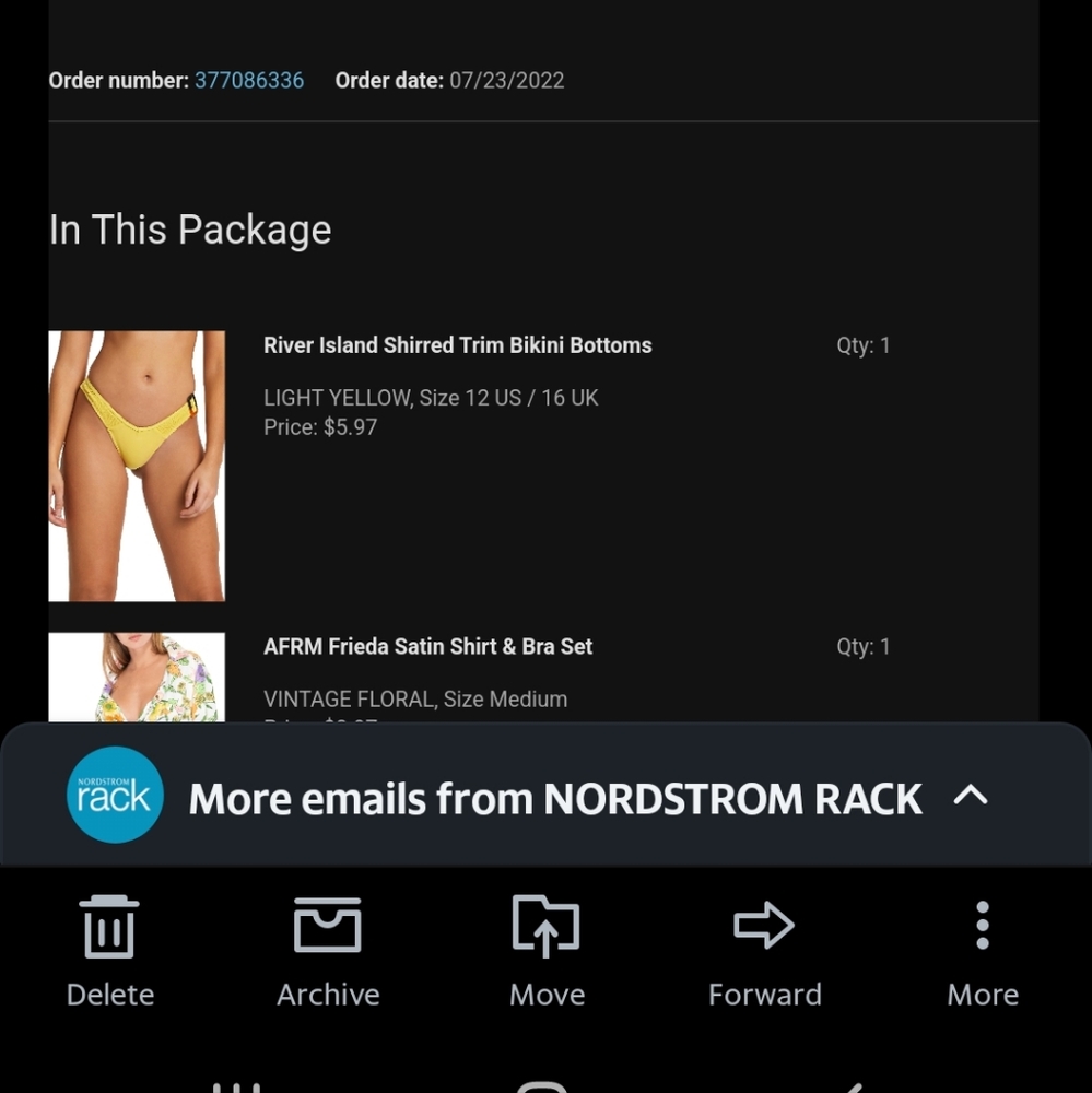 Proof of receipt